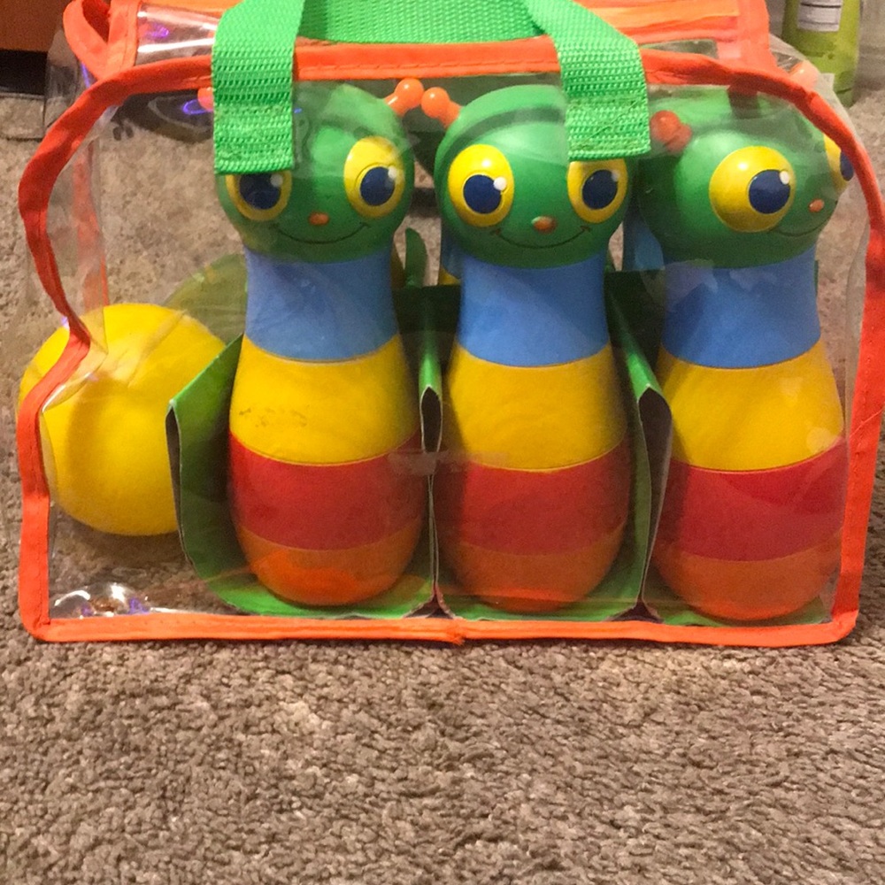 Kids bowling set